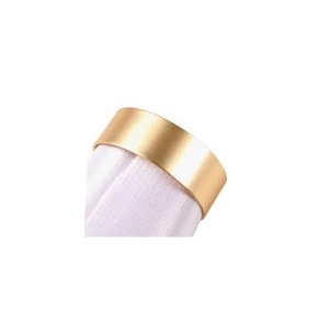 Meilleur design anneau de serviette en aluminium décoratif conteneur de salle de bain à domicile couleur noire emballage personnalisé à bas prix - Product Image 2