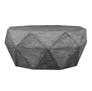 Modern center solid wood gray coffee <b>table</b> for kitchenware office home restaurant living room garden decoration made in india - Product Image 1