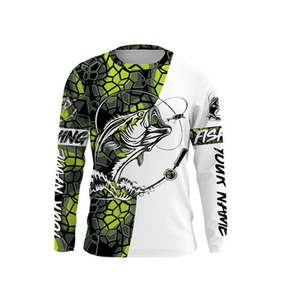 <b>Men</b> Fishing <b>Shirt</b> With Custom Logo OEM ODM Quick Dry UV Protection Long Sleeve Outdoor Performance Apparel Factory - Product Image 3