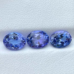 กะรัตพลอย Tanzanite สีฟ้า100% ธรรมชาติขนาด3มม. ปรับแต่งได้ - Product Image 4