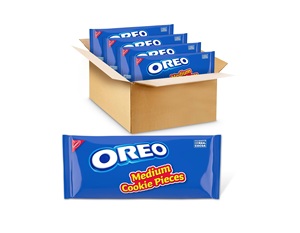 OREO Chocolate Sandwich Cookies Medium Cookie Pieces, 4-2.5 lb Bags - Product Image 1