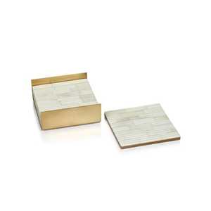 Posavasos de lujo con incrustaciones de hueso de madera Natural de alta calidad hecho a mano Premium promocional para Hotel Home Restaurant - Product Image 3