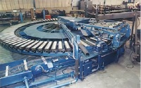 Nouvelle machine de coulée d'ingots à table ronde rotative manuelle, capable de couler des lingots d'aluminium, de zinc, de plomb et de cuivre, à économie d'énergie, capacité jusqu'à 500 kg