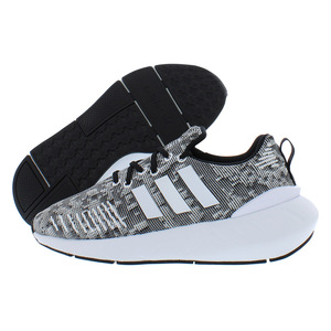 Chaussures Adidas Swift Run 22 pour garçons Couleur : Noir/Blanc 100% authentiques - Product Image 1