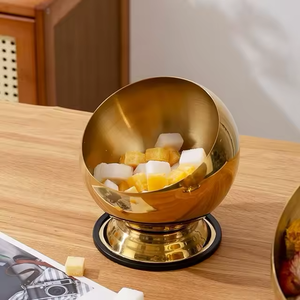 Cuenco metálico de chocolate seguro para Alimentos Utilizado en hogares y restaurantes y puramente hecho a mano mediante el uso de metal de alta calidad - Product Image 3