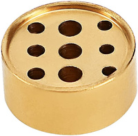 Support de bougie de luxe en métal style antique Palo Santo, dernier cri pour la décoration intérieure