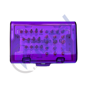 Kit professionnel de forets pour implants dentaires, 29 pièces, fraises d'osteodensification, instruments chirurgicaux, Pakistan - Product Image 2