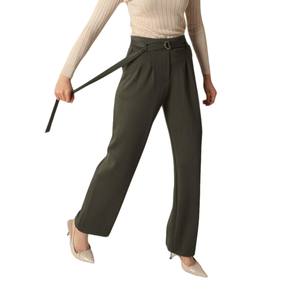 กางเกง Palazzo สำหรับผู้หญิงกางเกงคาร์โก้ผ้าฝ้ายขากว้างพิมพ์ลายดิจิตอลกางเกงลำลองมีกระเป๋าไซส์ใหญ่พิเศษใหม่สำหรับฤดูใบไม้ร่วง2024 - Product Image 5