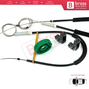 ชุดซ่อมกระจกไฟฟ้า BWR569ชุดซ่อมประตูหน้าซ้ายหรือขวาสำหรับ6N1โปโล MK3 6N2 6N3837461ประตู1994-2001 2/3 - Product Image 4