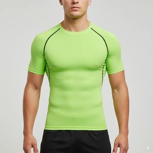 Chemise de compression MMA Rash Guard imprimée personnalisée de haute qualité pour hommes BJJ OEM Rush Guard avec chemise respirante anti-UV - Product Image 5