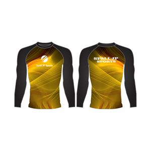Los Mejores Fabricantes Ofrecen Rashguards de Bjj Personalizados al por Mayor, Rashguard de Manga Larga Sin Gi de Primera Calidad con Nuevo Diseño en Venta - Product Image 6