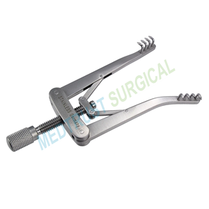 Alm vết thương spreader rút lại tự giữ lại dụng cụ phẫu thuật hướng dẫn sử dụng thép không gỉ chất lượng cao CE chứng nhận - Product Image 6