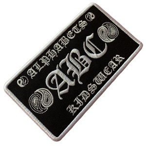 Patch brodé 3D fait main tendance, vente chaude, emblème brodé en sergé pour uniforme2 - Product Image 1