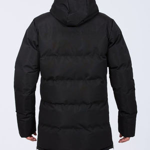 Veste matelassée pour homme, personnalisée, imperméable, de haute qualité, style décontracté, fermeture éclair, unie, légère, pour homme - Product Image 3