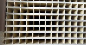 High Strength WPC Hollow Door Panel Extrusion Sanded 2250x840x40mm Dewoo Wholesale Factory - Product Image 3