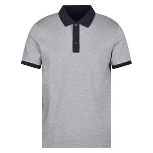 เสื้อยืดโปโลทรงสลิมฟิตสำหรับผู้ชายเสื้อกอล์ฟแขนสั้นระบายอากาศได้ดีเสื้อโปโลผลิตตามสั่ง - Product Image 1