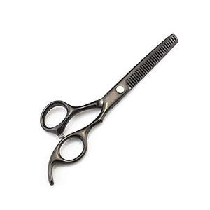 Ciseaux amincissants de barbier de haute qualité 24 dents lames durables tranchantes ciseaux de coiffure pour la maison et le salon - Product Image 1