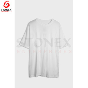 Venta al por mayor Unisex de alta calidad en blanco lavado a la piedra Hip Hop camiseta de gran tamaño 100% algodón lavado ácido camiseta personalizada Vintage camiseta - Product Image 6