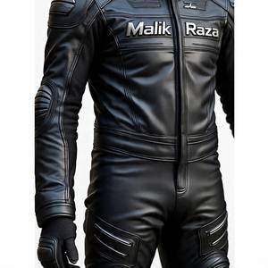 Traje de cuero de motocicleta de calidad superior con tamaño a medida y artesanía superior Ajuste personalizado para la comodidad del conductor - Product Image 1