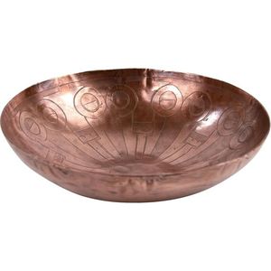 Elegante cuenco de cobre liso adecuado para Decoración de mesa bodas fiestas hogar entretenimiento y usos decorativos Handc - Product Image 2