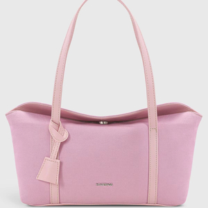 Bolso de bolos impermeable de alta calidad para mujer, bolso de hombro con cremallera y logotipo personalizado, forro de poliéster a la moda, 1L de capacidad de fábrica - Product Image 1