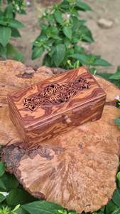 ANTIQUE QUALITY SOLID <b>WOODEN</b> GIFT BOX and <b>Jewellery</b> Box for Home Decor for Christmas Decoration - Product Image 4