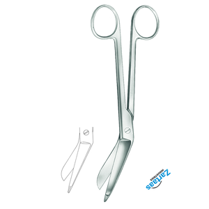 กรรไกรผ่าตัดผ้าพันแผลสแตนเลสคุณภาพสูง 14 ซม. ผู้ผลิตและส่งออกเครื่องมือผ่าตัด - Product Image 3