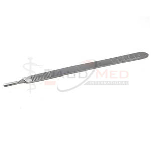 Poignées de scalpel légères en acier inoxydable pour lames chirurgicales #10 #70 Manuel pour hôpitaux cliniques salles de chirurgie de premiers soins - Product Image 6