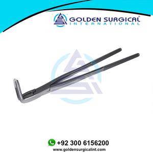 Fórceps Dental Equino de 19 Pulgadas, Mandíbula Delgada de 6 cm - Alicates de Extracción de Puntas de Raíz de Acero Inoxidable de Largo Alcance para Veterinaria - Product Image 2