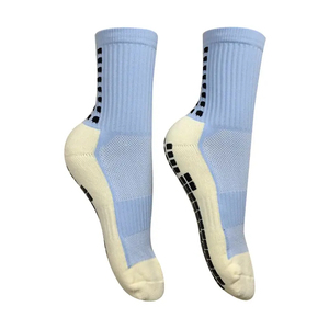 Calcetines deportivos con agarre transpirable, el mejor diseño, Calcetines antideslizantes con agarre de fútbol, calcetines de fútbol atléticos de secado rápido, venta al por mayor, OEM personalizado - Product Image 4