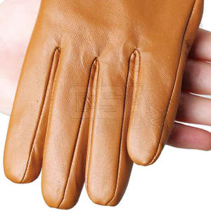 Guantes de invierno de cuero suave con dedos completos Guantes de invierno de cuero duraderos recién llegados - Product Image 4