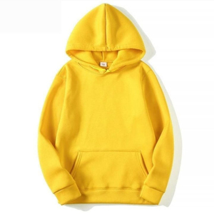 เสื้อฮู้ดดี้สตรีทแวร์ผู้ชายสำหรับฤดูหนาว ผ้าฝ้ายฟลีซ 100% 300 กรัม มีกระเป๋า คุณภาพดีเยี่ยม สวมใส่สบาย สีพื้น ย้อมสีแบบดิจิตอล กันยับ - Product Image 1