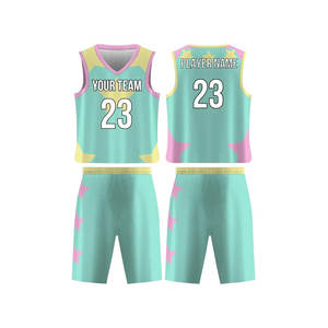 Uniforme de basket-ball de nouvelle conception uniforme de basket-ball sans manches pour la vente en ligne - Product Image 4
