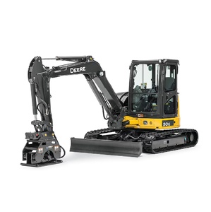 <b>Top</b> grade John 50G Deere 50G mini excavator featuring 2.19 liter displacement and 36.8 kN bucket breakout force specs - Product Image 3
