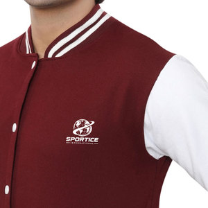 Blouson Teddy en Coton à Épaisseur Standard avec Capuche, Fermeture Boutonnée, Écologique, Respirant, Style Urbain Hiver - Product Image 5