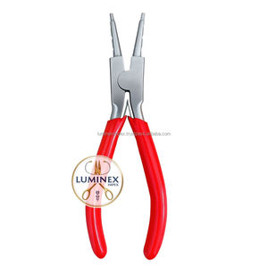 Pince à ouverture inversée |   Pince à ajuster les anneaux de pendentif |   Outil professionnel de fabrication de bijoux |   Acier inoxydable | - Product Image 1