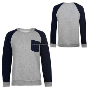 Top informal de invierno para hombre, nueva Sudadera de cuello redondo de algodón y poliéster, sudadera cálida de felpa de varios colores sólidos, Sudadera con capucha versátil - Product Image 6