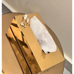 Home Dining Table Decorative <b>Tissue</b> Box Napkin Holder Modern Design Ramadan Decoration <b>Tissue</b> Storage Box Islamic Festive Usage - Product Image 5