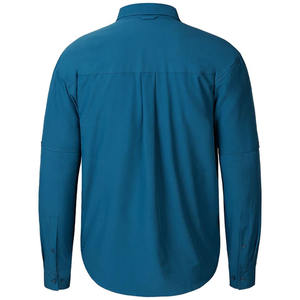 Venta caliente Hombres Camisa abotonada Ropa informal Nuevo diseño Adultos Tamaños Transpirable Tasa al por mayor Camisa abotonada por encargo para hombres - Product Image 5