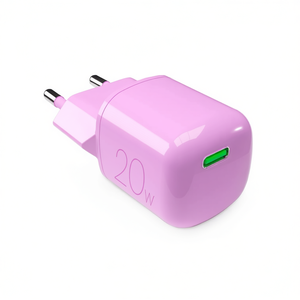 Cargador USB Tipo-C MINIPRO 20W GaN, Cable PUFCMTCUSBC20WGPINK, Color Rosa, Adaptador GaN de 20W para Cargar Dispositivos, Alta Eficiencia USB - Product Image 2