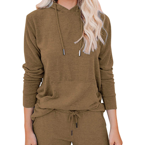 Chándal de mujer de alta calidad OEM personalizado Slim Fit algodón Jogger venta al por mayor ropa deportiva gimnasio traje para entrenamiento ejercicio - Product Image 5