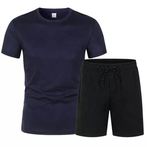 Survêtement court 2 pièces pour homme, ensemble court t-shirt et ensemble court - Product Image 6
