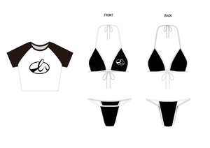 Fabricant sur mesure OEM, ensemble mini bikini d'été, maillot de bain taille haute avec string pour femmes, maillots de bain brésiliens à col rond avec service OEM - Product Image 4