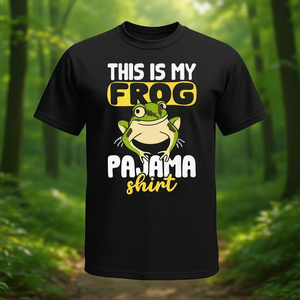 T-shirt promozionale con design My Frog Pyjama Frog - Product Image 3