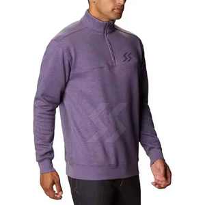 High Quality Basics <b>Half</b> <b>Zip</b> <b>Sweatshirt</b> Fashionable <b>Half</b> <b>Zip</b> <b>Sweatshirt</b> Street Wear <b>Sweatshirts</b> For <b>Men</b> - Product Image 4
