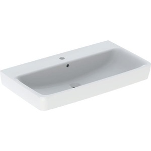 Lavabo Geberit RENOVA PLAN Blanco 850x480mm con Orificio para Grifo y Desbordamiento, Producto GEBERIT - Product Image 1