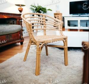 Nuevo y elegante taburete de bambú, silla sencilla adecuada, silla multifuncional de caña de bambú de ratán - Product Image 2