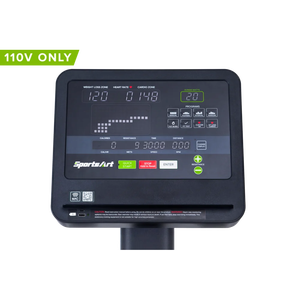 New SportsArt Essentials Eco-Natural Belt Drive <b>Recumbent</b> <b>Exercise</b> <b>Bike</b> for Home Studio Gyms - Product Image 3