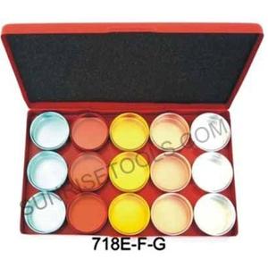 Contenedor recubierto de cinco treinta y tres cajas de aluminio con tres colores 15 piezas de aluminio anodizado para accesorios de joyería - Product Image 2