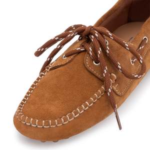 Mocassins de conduite en cuir respirant pour chaussures bateau avec détails en sangle pour toutes les saisons - Product Image 5